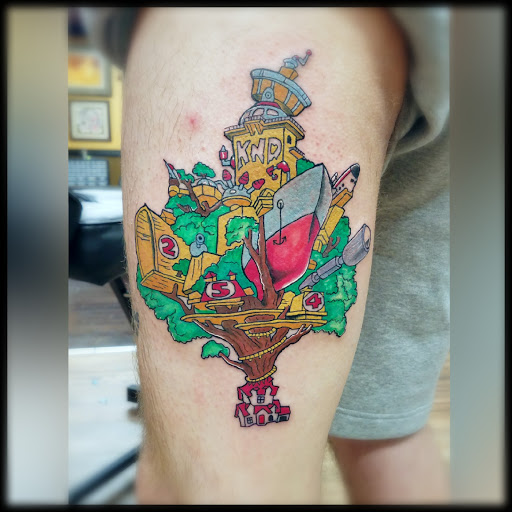 Explore bird cage tattoo ideas, creative tattoo ideas in Lees Summit, available at Bleeding Heart Tattoo