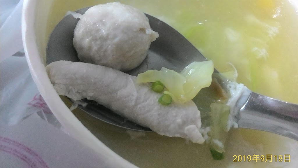 三色海鮮麵疙瘩 的照片