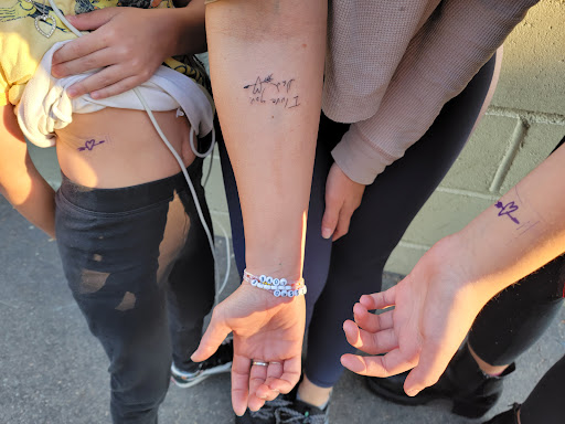 Explore womens chest tattoo ideas, creative tattoo ideas in Laguna Beach, available at Lo Cal Tattoo Studio