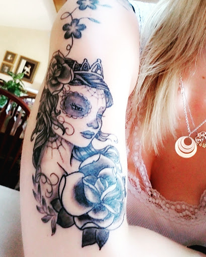 Explore man tattoo ideas arm, creative tattoo ideas in Elyria, available at Tried and True Tattoo