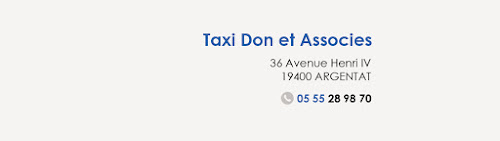 Taxi Don et Associes à Argentat-sur-Dordogne