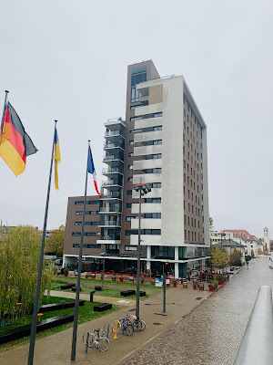 Huningue s‘ouvre sur le Rhin à Huningue