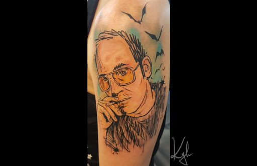 Explore lean tattoo ideas, creative tattoo ideas in Wakefield, available at Black Lotus Tattoo Studios