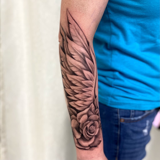 Explore mercury tattoo ideas, creative tattoo ideas in Schuylkill Haven, available at Altered Ego Studios