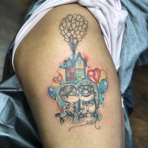 Explore tattoo ideas for arms and shoulders, creative tattoo ideas in Loveland, available at R&G Body Art