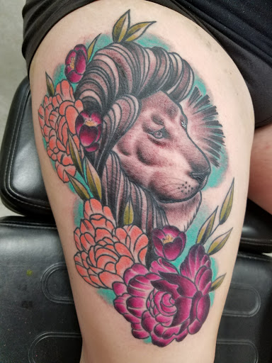 Explore bum cheek tattoo ideas, creative tattoo ideas in Chesterfield, available at St. Louis Tattoo Company