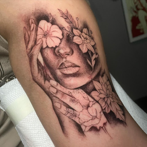 Explore drumming tattoo ideas, creative tattoo ideas in Kissimmee, available at Ol Skool Tattoos Studio