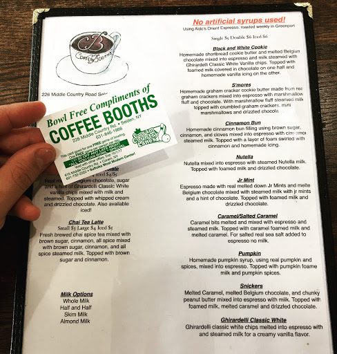 Coffee Shop «Coffee Booths», reviews and photos, 226 Middle Country Rd, Selden, NY 11784, USA