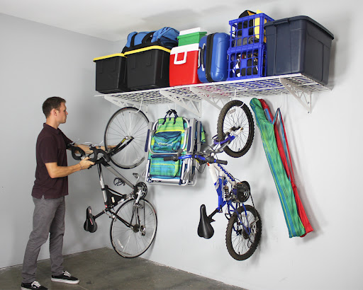 SafeRacks - Garage Overhead Storage Rack Installation, Wall Shelving and More image