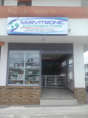 Opiniones de "SERVITRONIC" Electrónica Paredes en Riobamba - Tienda
