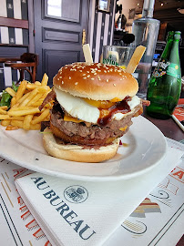 Hamburger du Restaurant Au Bureau Vaulx-en-Velin - n°4