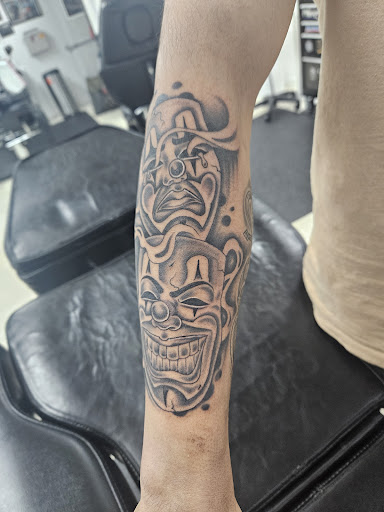 Explore women tattoo sleeve ideas, creative tattoo ideas in Grand Rapids, available at Screaming Needle Tattoo & Body Piercing Studios