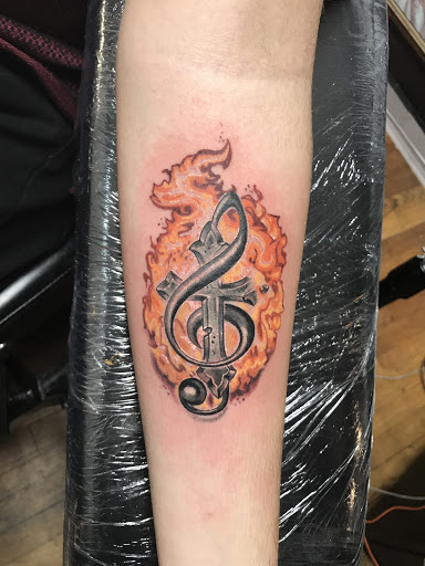 Explore pine tree tattoo ideas, creative tattoo ideas in Silver City, available at Independent Ink Tattoo