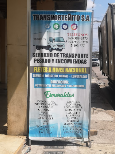 Opiniones de transporte Norteñito en Guayaquil - Servicio de transporte
