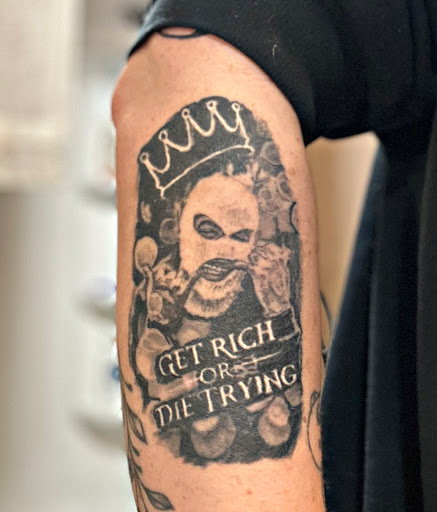 Explore matching tattoo ideas for guys, creative tattoo ideas in Greenfield, available at Garden of Eden Tattoos