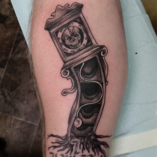 Explore black tattoo cover up ideas, creative tattoo ideas in Bridgeport, available at Pike Street Studios Tattoo and Body Piercing