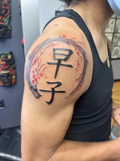 Explore hip tattoo ideas for females, creative tattoo ideas in Little Falls, available at BLACKWORK TATTOO SHOP NJ