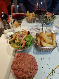 Steak tartare du Restaurant de viande Le Bœuf à la Mode à Limoges - n°7