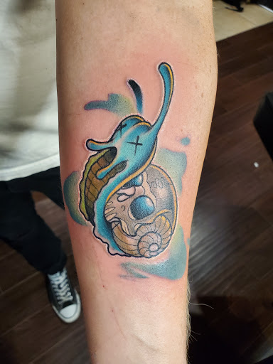 Explore bartender tattoo ideas, creative tattoo ideas in Orem, available at Hearts and Hands Tattoo and Piercing