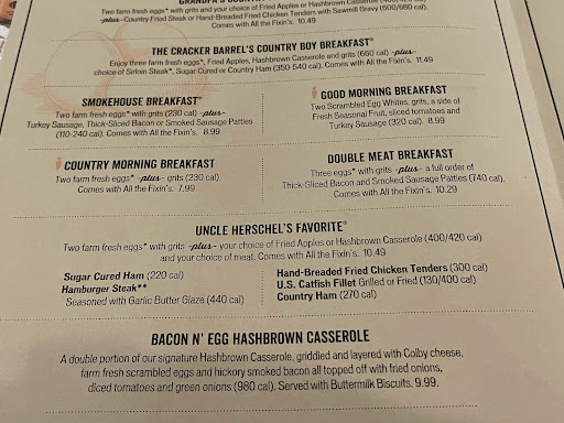 American Restaurant «Cracker Barrel Old Country Store», reviews and photos, 675 Buford Hwy, Cumming, GA 30040, USA