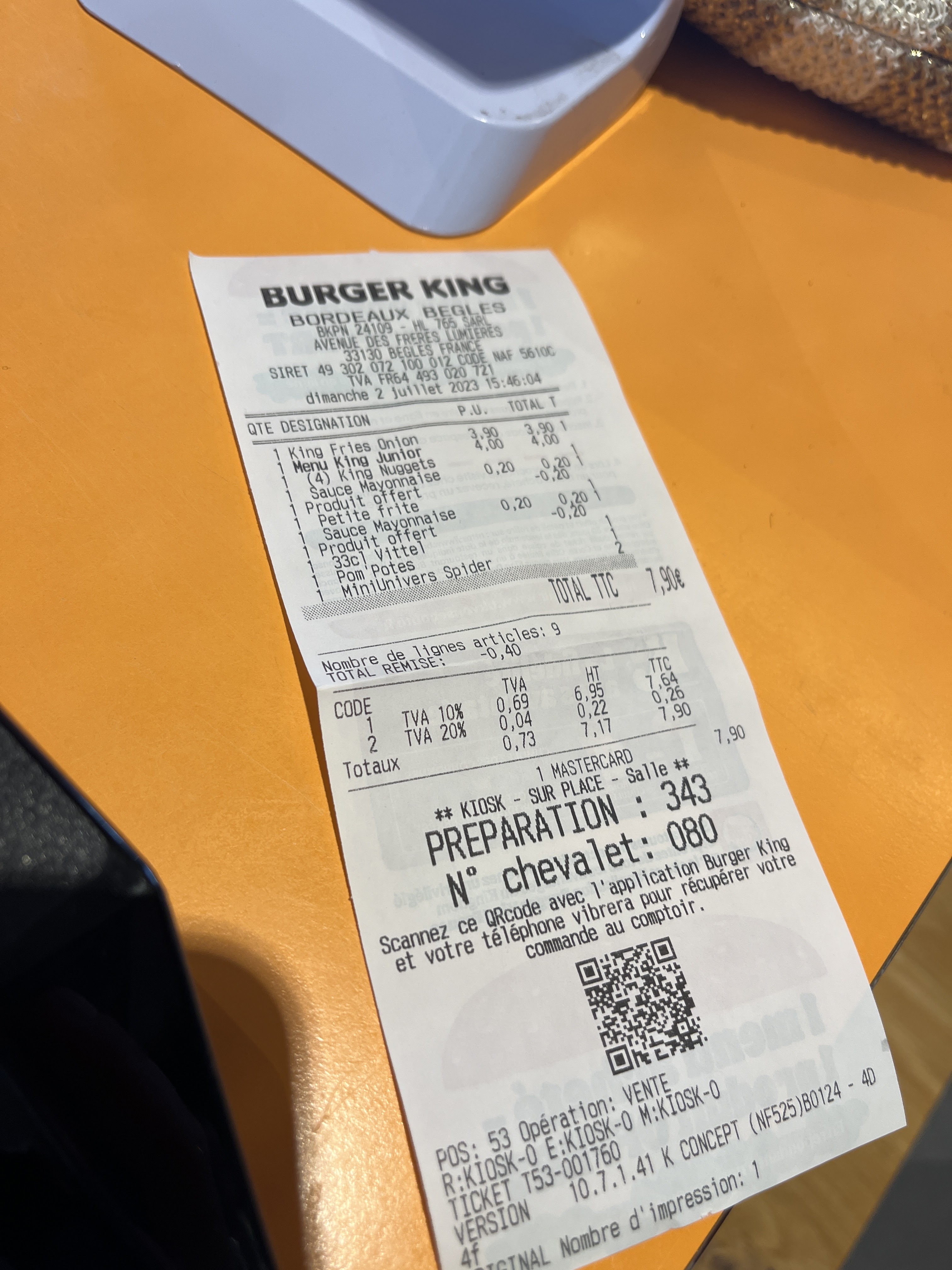 Photo n° 1 de l'avis de Océane.a fait le 02/07/2023 à 14:02