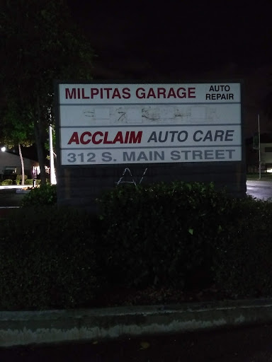Auto Repair Shop «Acclaim Auto Care», reviews and photos, 312 S Main St #1, Milpitas, CA 95035, USA