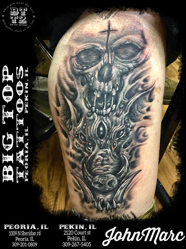 Find daddy tattoo ideas for your next unique tattoo in Peoria at Big Top Tat2