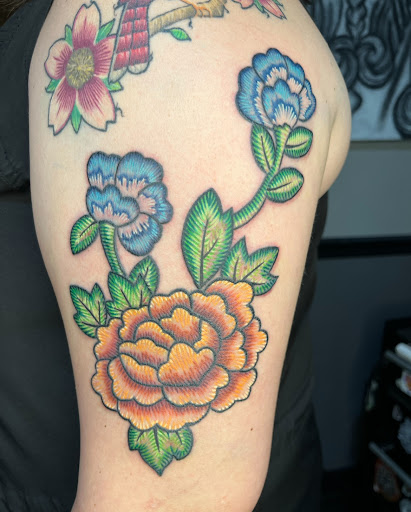 Explore small alien tattoo ideas, creative tattoo ideas in Webster, available at Mainline Ink