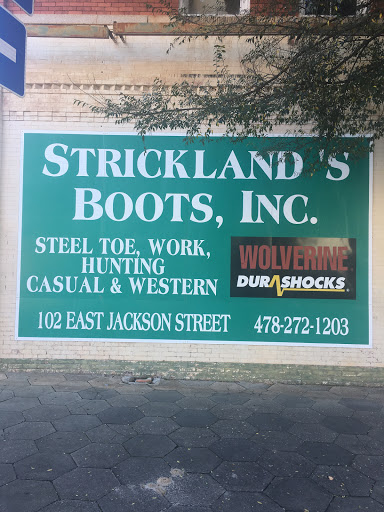 Boot Store «Stricklands Boots Inc», reviews and photos, 102 E Jackson St, Dublin, GA 31021, USA