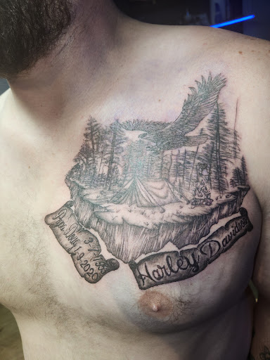 Explore photographer tattoo ideas, creative tattoo ideas in Sutherland, available at 3N1 Body Art