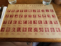 Restaurant Coffee Parisien à Paris (la carte)