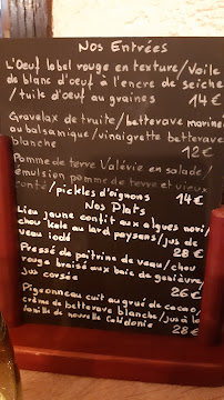 Restaurant L'incontournable à Colmar menu