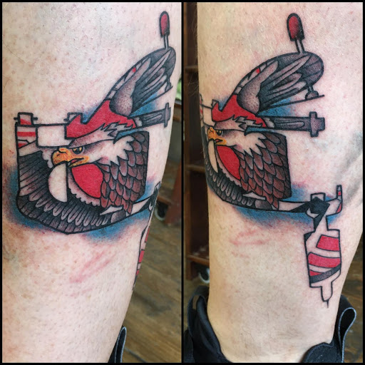 Explore april birth tattoo ideas, creative tattoo ideas in Wappingers Falls, available at Graceland Tattoo