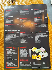Carte du Sushi Hand Vaulx-en-Velin à Vaulx-en-Velin
