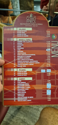 CASA DO FAROL à Câmara de Lobos menu