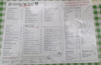 Menu du Hundskomödie »Da Giovanni« Restaurant-Pizzeria à Ulm
