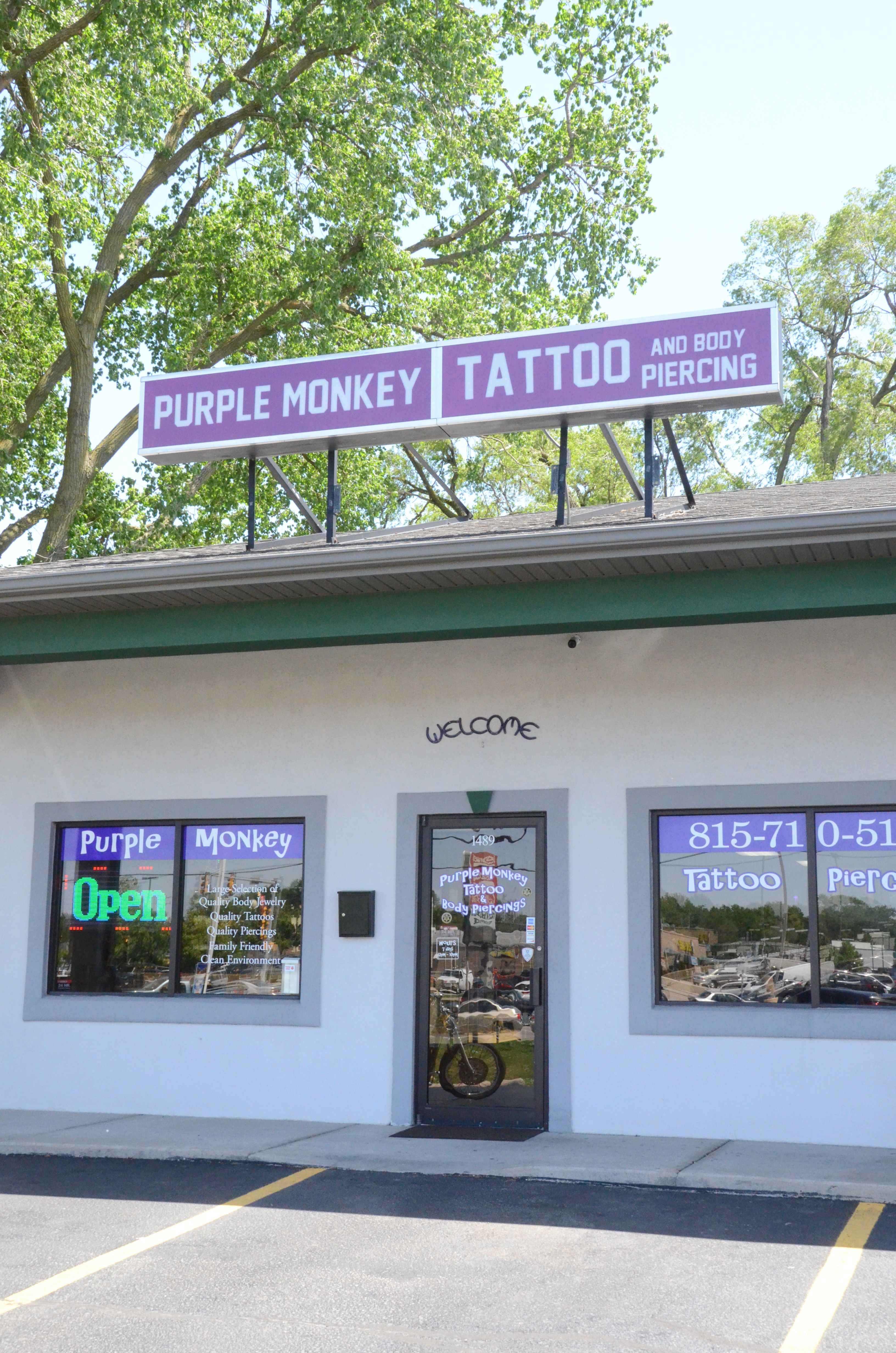 Picture of a place: Purple Monkey Tattoo and Body Piercings