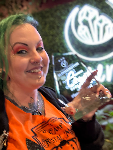 Explore forearm rose tattoo ideas, creative tattoo ideas in Bloomington, available at Crystal Moon Body Arts