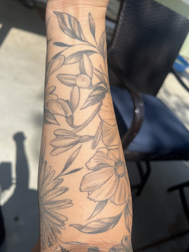 Explore asian sleeve tattoo ideas, creative tattoo ideas in Amarillo, available at Euphoric Body Arts LLC