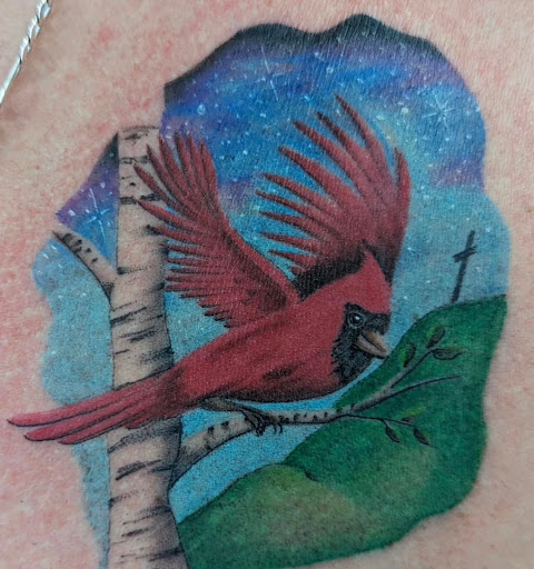 Explore sport tattoo ideas, creative tattoo ideas in Summerfield, available at Diamond Tattoos & Body Piercings