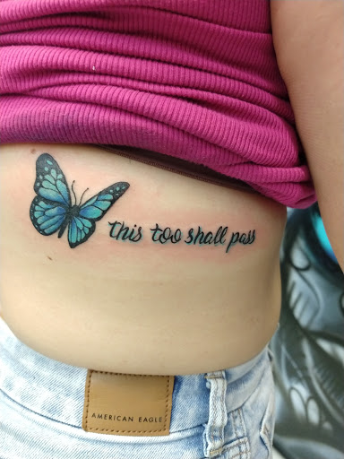 Explore small chest tattoo ideas for men, creative tattoo ideas in San Antonio, available at Nite Owl Tattoo Studio