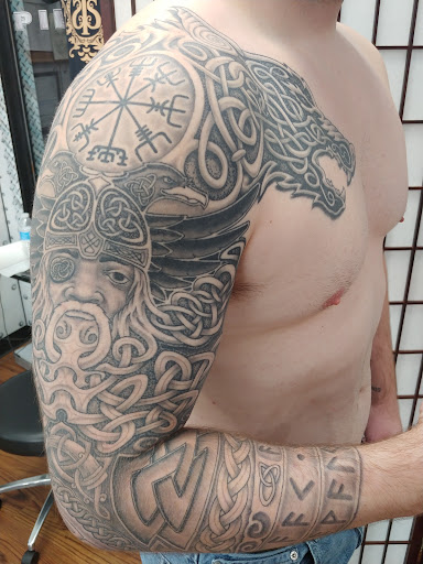 Explore ezra tattoo ideas, creative tattoo ideas in Puyallup, available at The Tattoo Shop