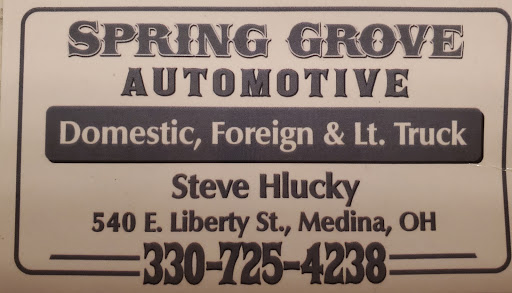 Tire Shop «Spring Grove Auto Services», reviews and photos, 540 E Liberty St, Medina, OH 44256, USA