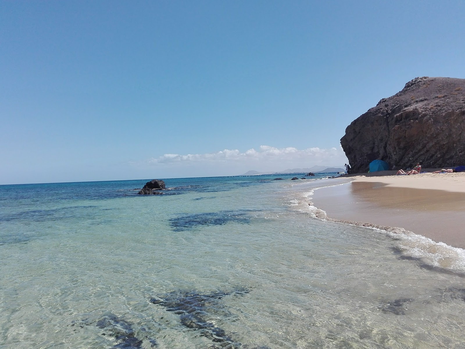 Playa Caleta del Congrio'in fotoğrafı vahşi alan