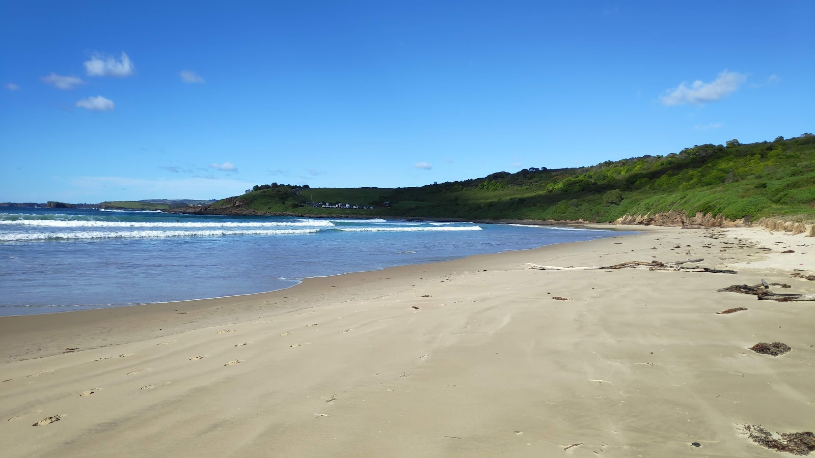 Killalea Beach的照片 带有碧绿色纯水表面