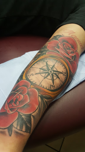 Explore geisha tattoo ideas, creative tattoo ideas in Ocala, available at Lone Wolf Tattoo