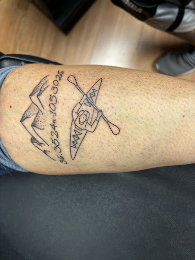 Explore spaceship tattoo ideas, creative tattoo ideas in Canon City, available at Royal Gorge Custom Tattoos & Piercings LLC