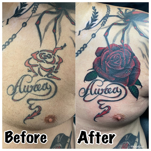 Explore traditional hand tattoo ideas, creative tattoo ideas in Passaic, available at District 36 Tattoo Parlor