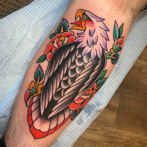 Explore guy shoulder tattoo ideas, creative tattoo ideas in Orwigsburg, available at Small World Tattoo