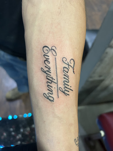 Explore rockstar tattoo ideas, creative tattoo ideas in Cape Coral, available at UNRIVALED INK